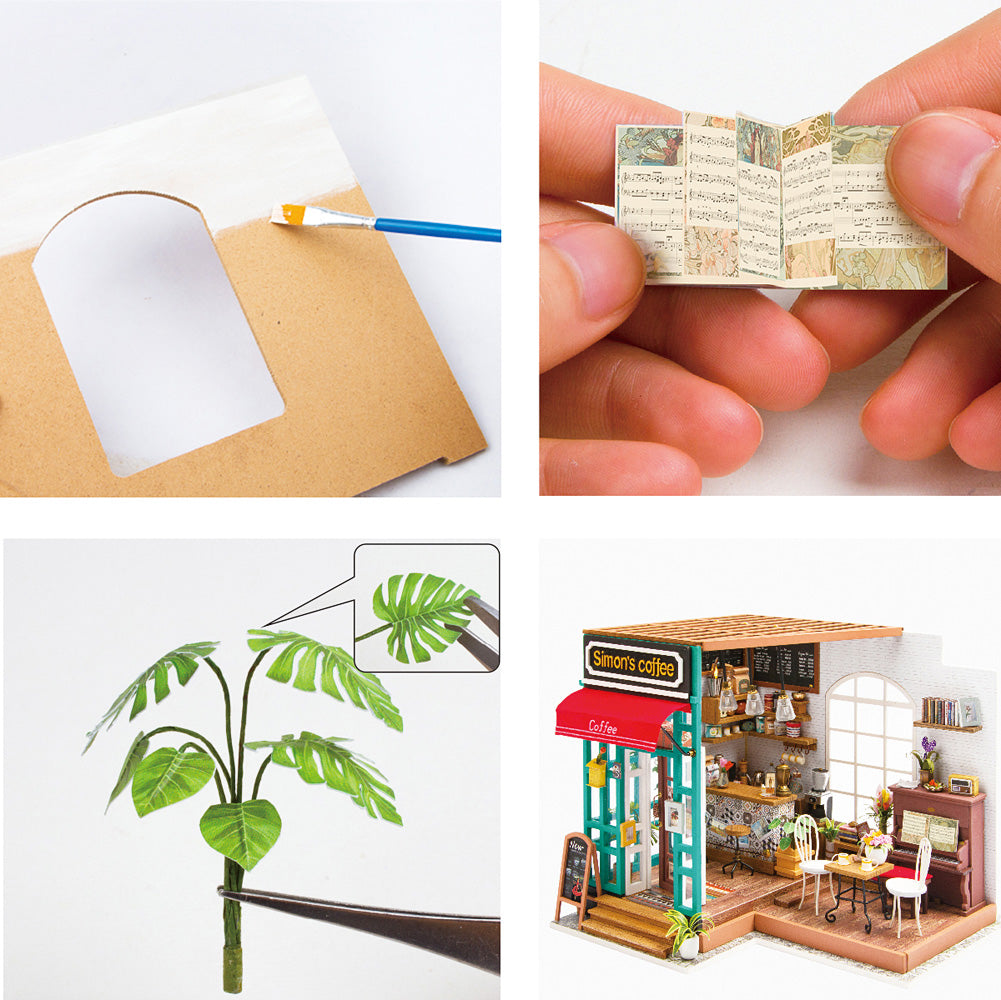 DIY Miniature House: Simons Coffee Shop