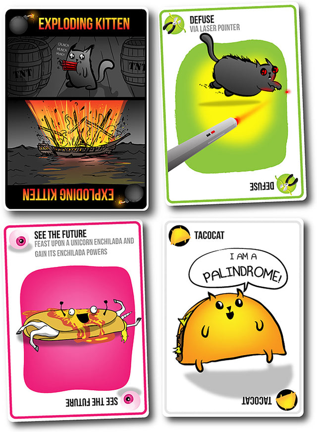 Exploten Kittens Exploding Kittens Card Game – Geppetto's Toys
