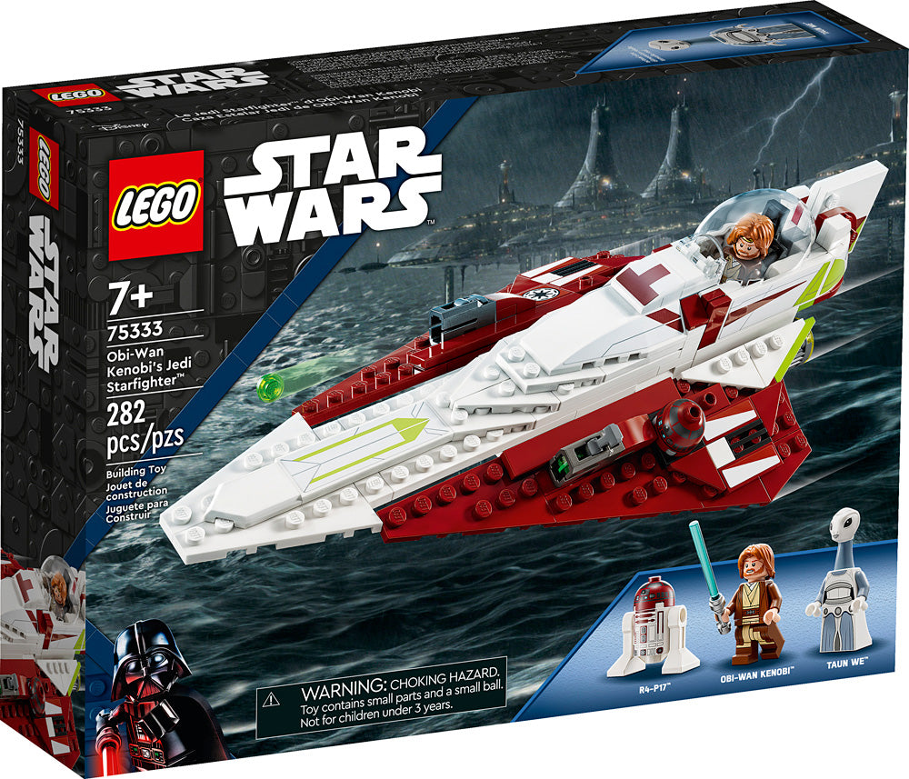 LEGO STAR WARS Obi-Wan Kenobis Jedi Starfighter – Geppetto's Toys