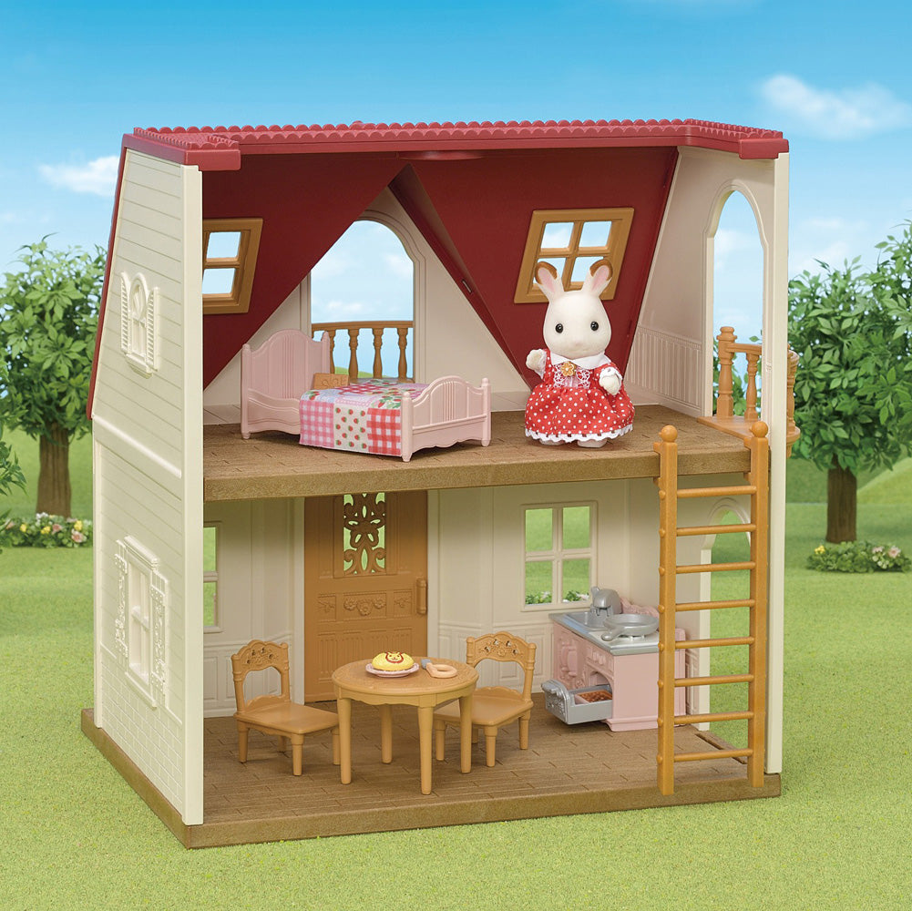 Calico Critters Red Roof Cozy Cottage Starter Home – Geppetto's Toys