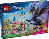 LEGO DISNEY PRINCESS Maleficents Dragon Form and Auroras Castle