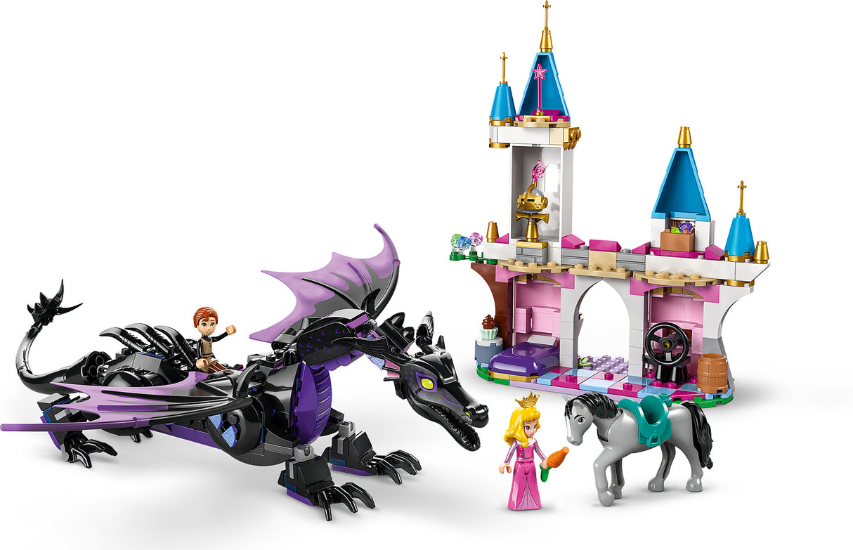LEGO DISNEY PRINCESS Maleficents Dragon Form and Auroras Castle
