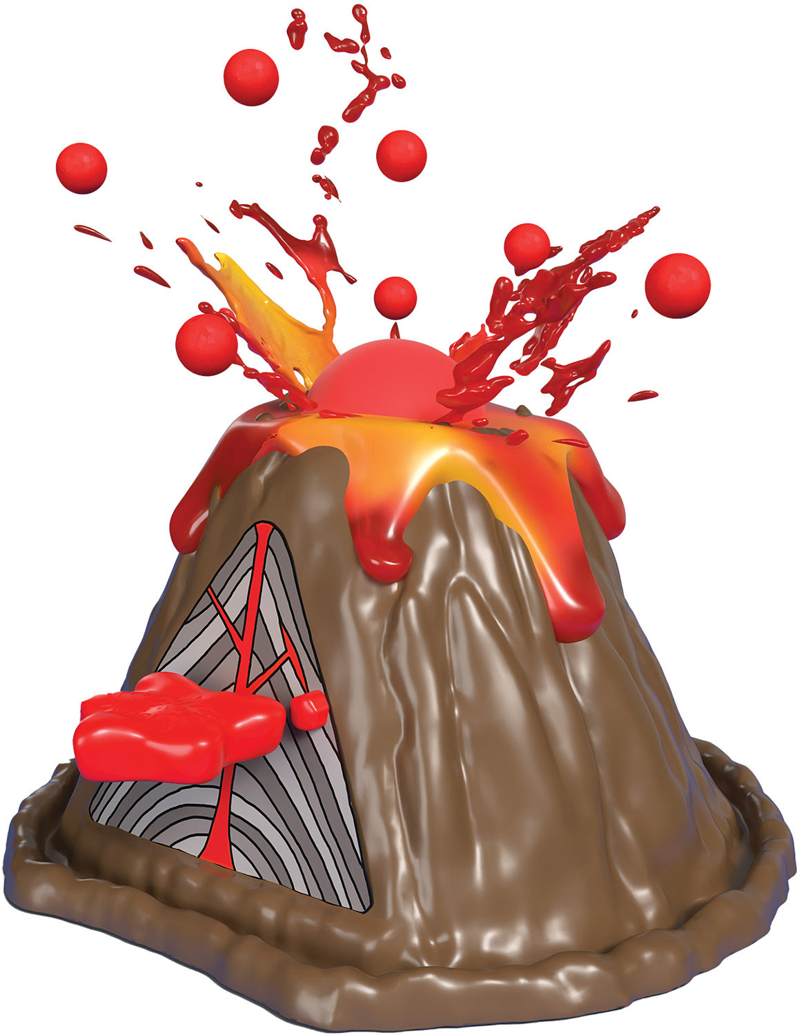 NJT ハプティック　Volcano フィジェットトイ Wow in the World: Everlasting Volcano – Geppetto's Toys