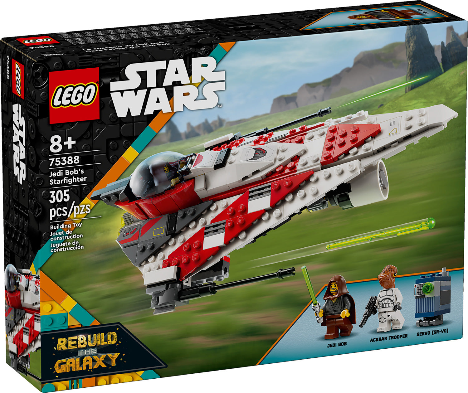 S。 LEGO STAR WARS Jedi Bobs Starfighter – Geppetto's Toys