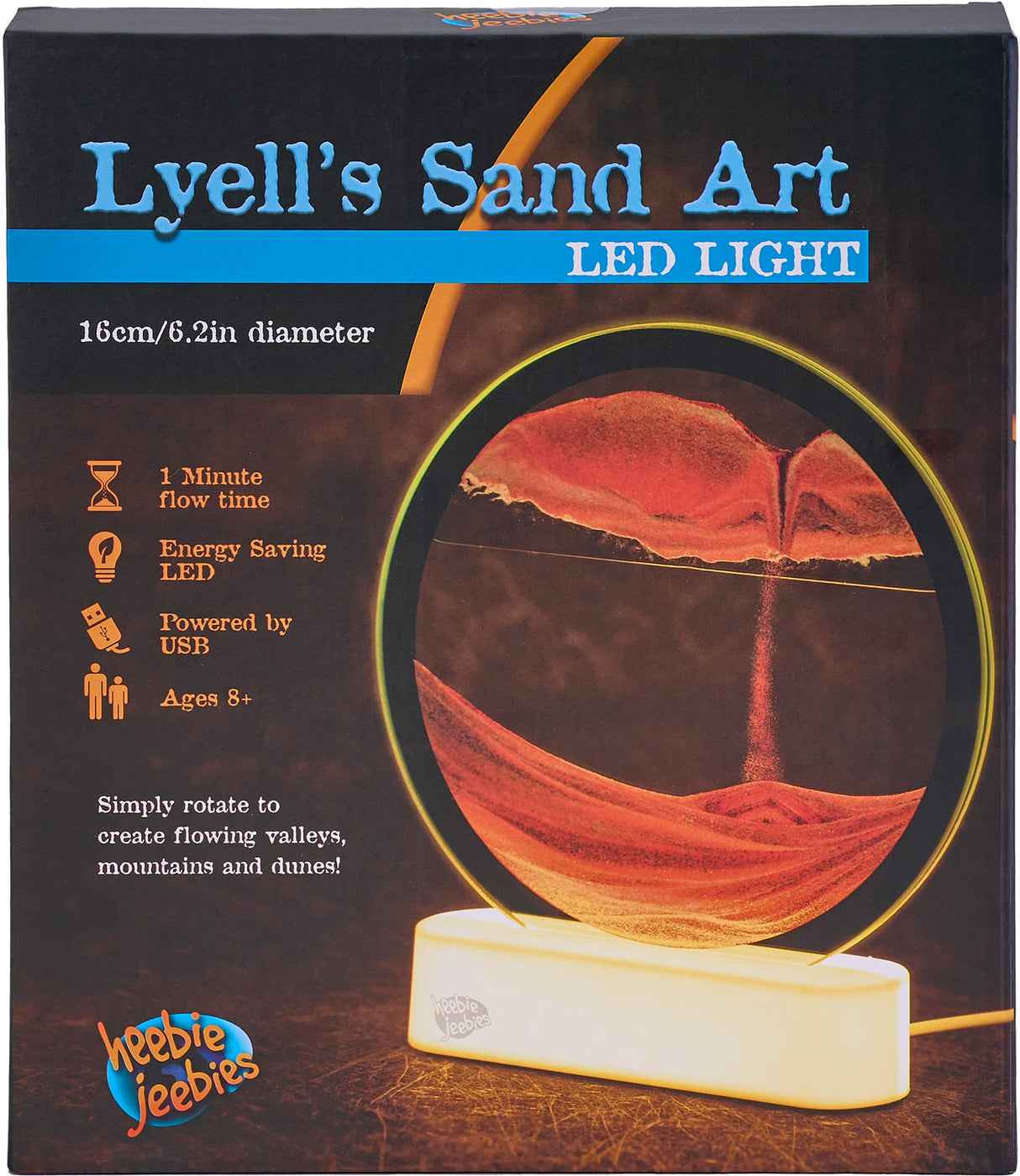 Lyells Sand Art LED Light