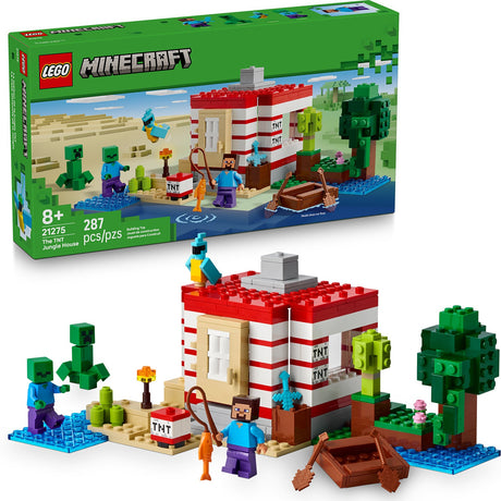 LEGO MINECRAFT The TNT Jungle House