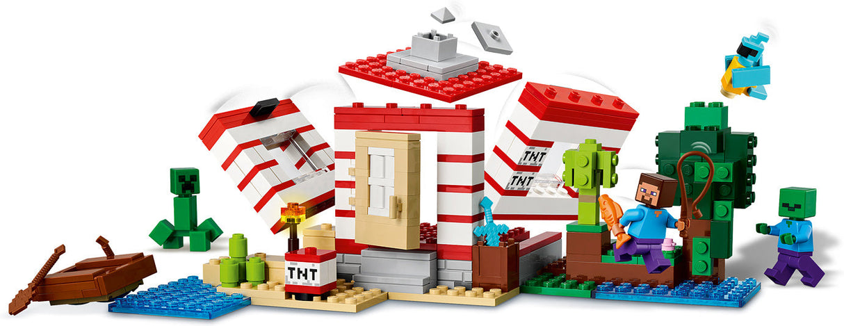 LEGO MINECRAFT The TNT Jungle House