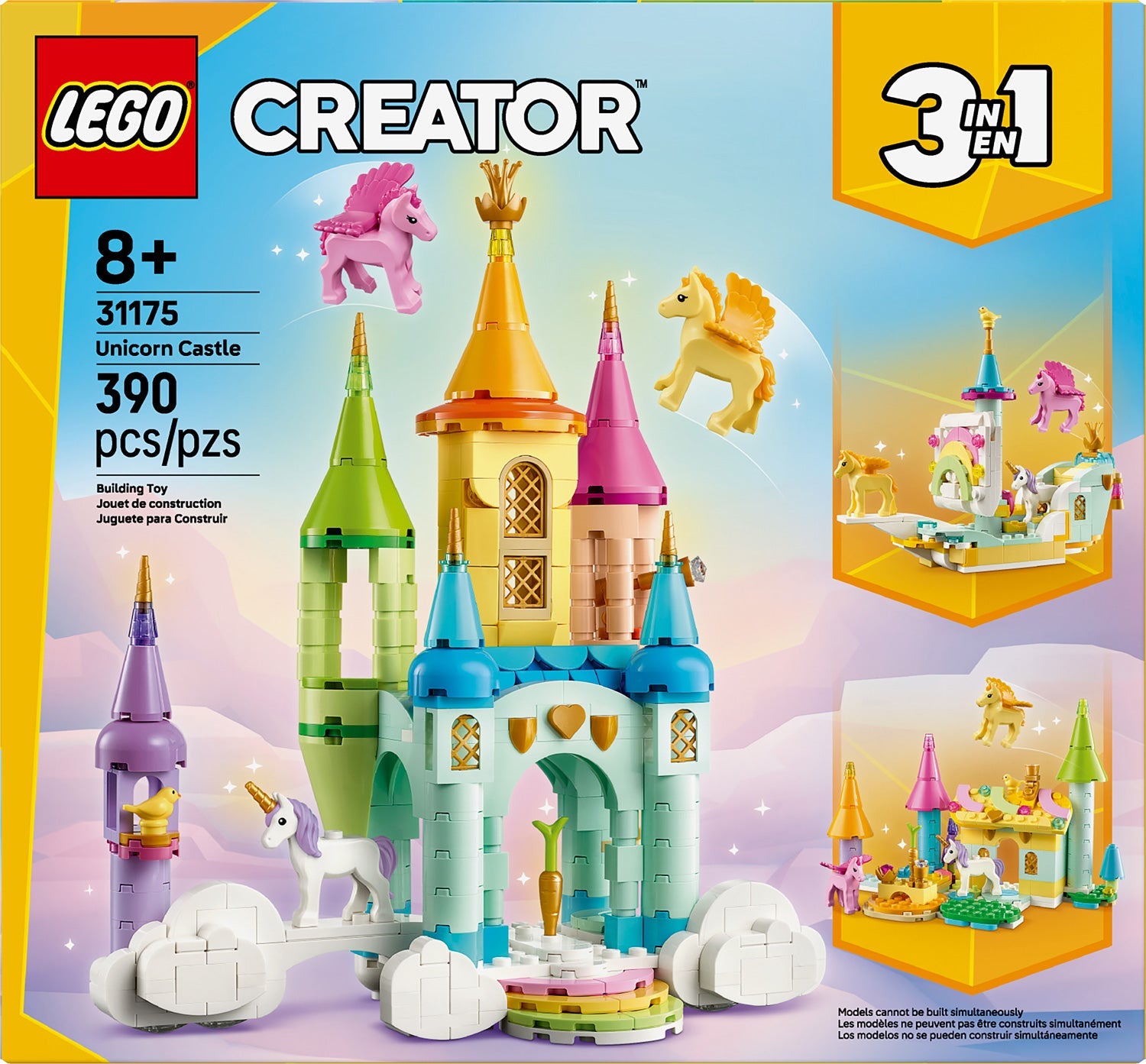 LEGO CREATOR Unicorn Castle – Geppetto's Toys