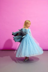 Great Pretenders Velvety Soft Sisters Forever Blue, size 5/6