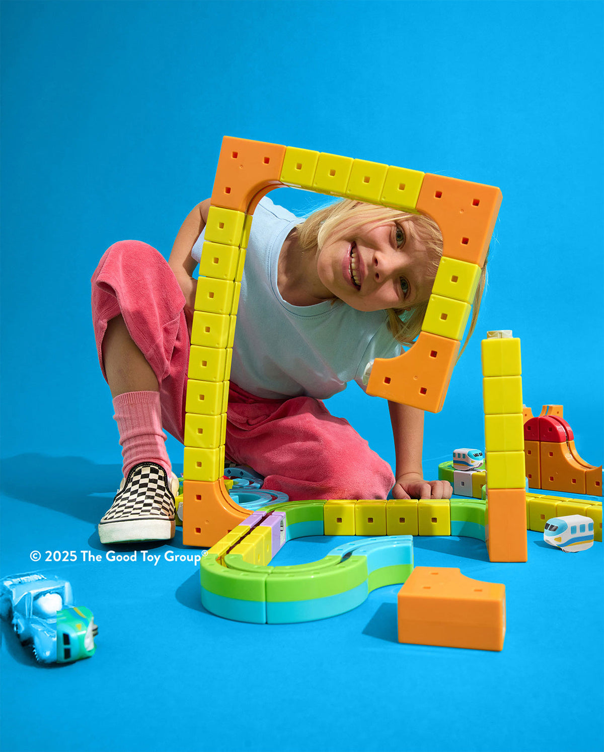 Rail Cube Magnetic Monorail Deluxe Block Set