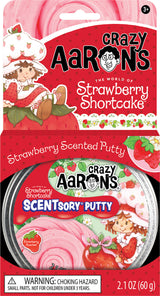 Crazy Aaron's Strawberry Shortcake SCENTsory Putty