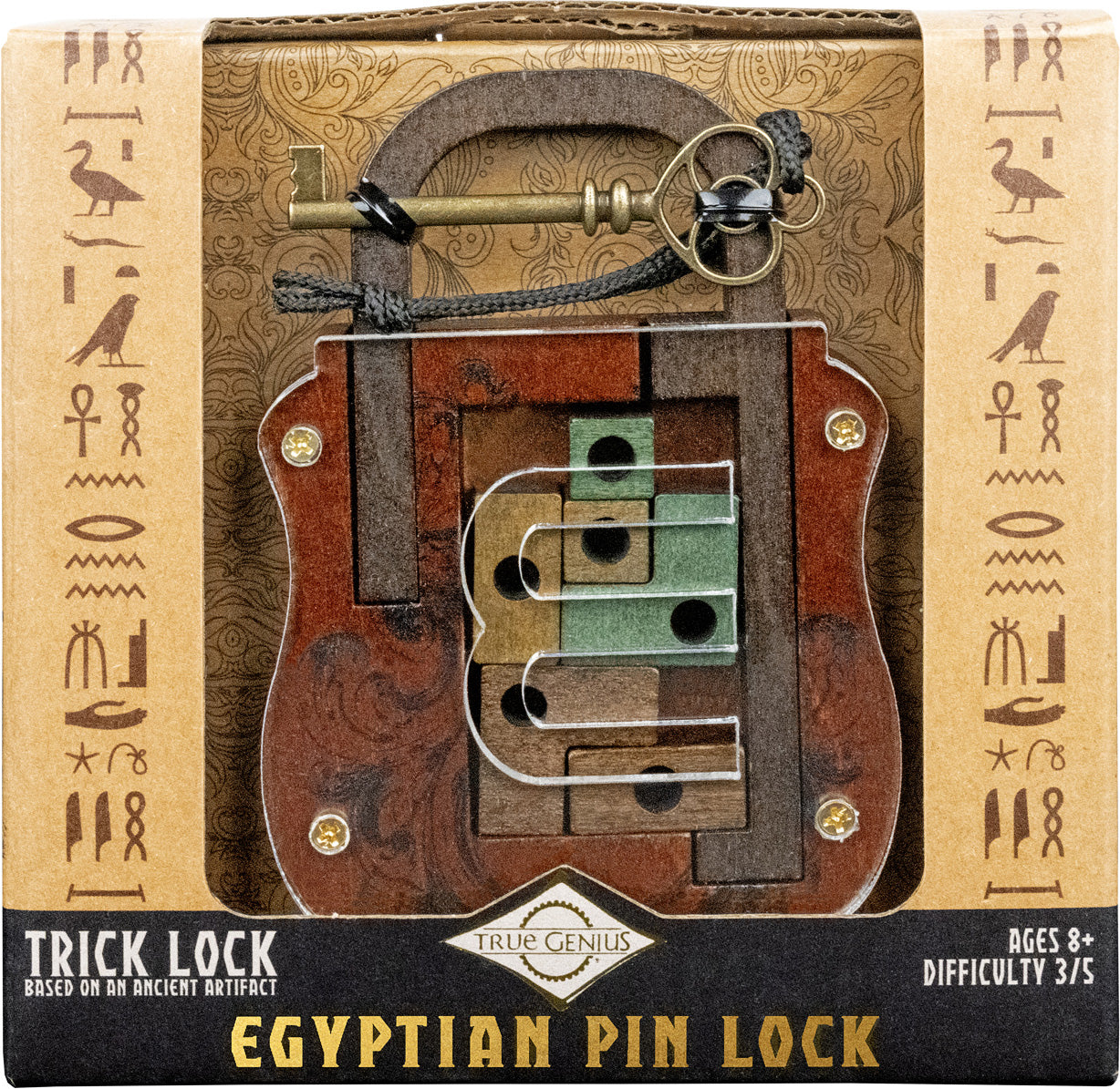 True Genius Lock & Key Puzzles – Geppetto's Toys