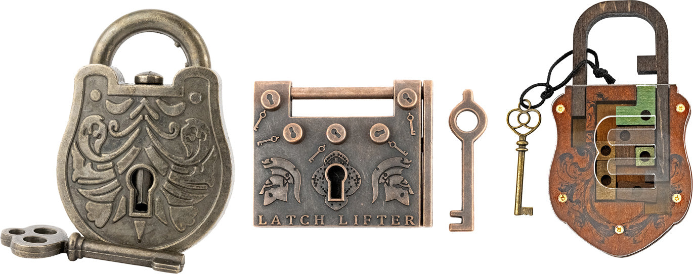 True Genius Lock & Key Puzzles – Geppetto's Toys