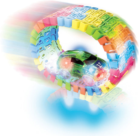 Neon Glow Twister Tracks Race Series 221