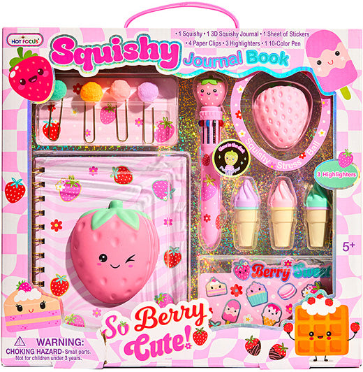 Squishy Journal Book - So Berry Cute! – Geppetto's Toys
