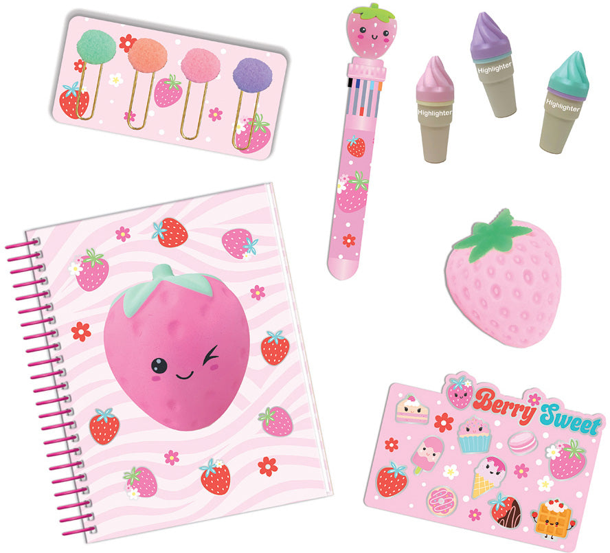 Squishy Journal Book - So Berry Cute! – Geppetto's Toys