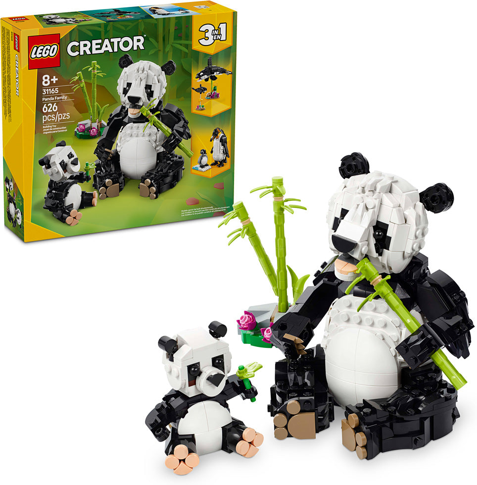 LEGO CREATOR Panda Family – Geppetto's Toys