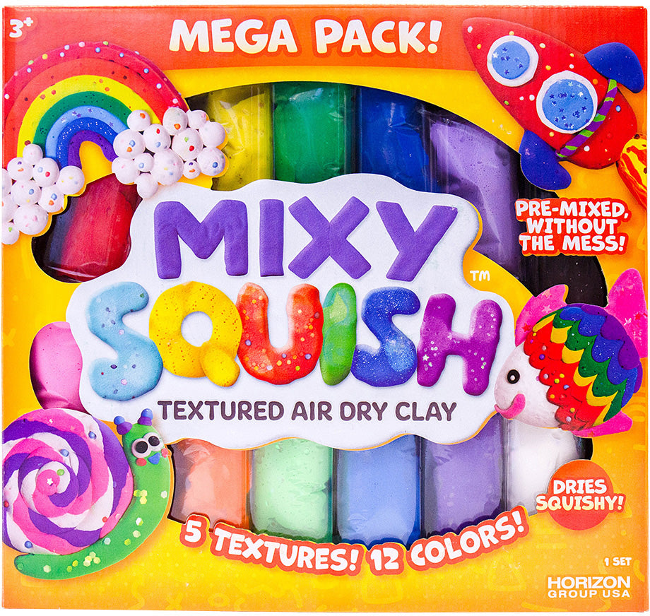 Mixy Squish Air Dry Clay Mega Pack! – Geppetto's Toys