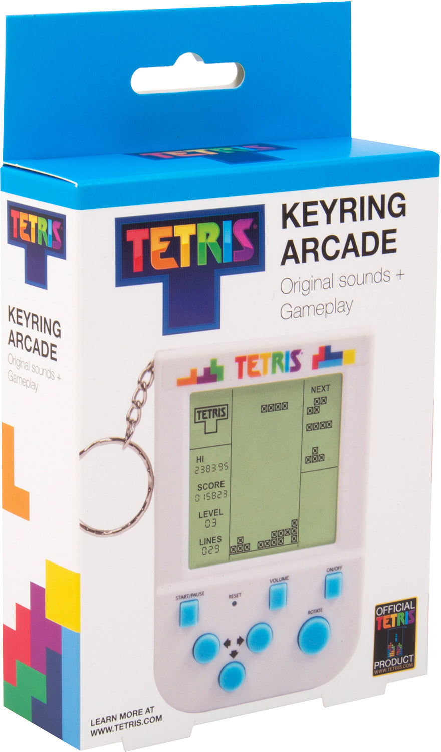 Tetris Keyring Arcade Game – Geppetto's Toys