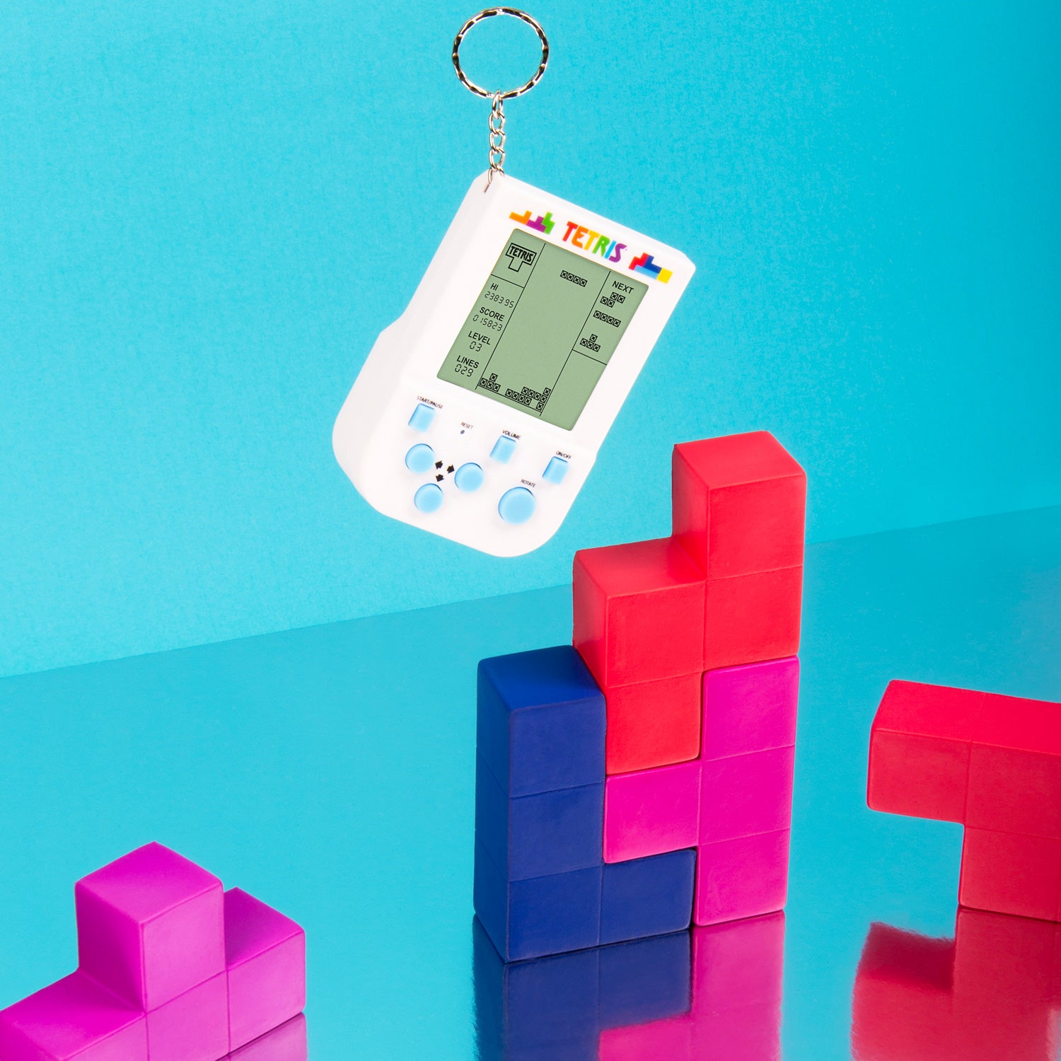 Tetris Keyring Arcade Game – Geppetto's Toys