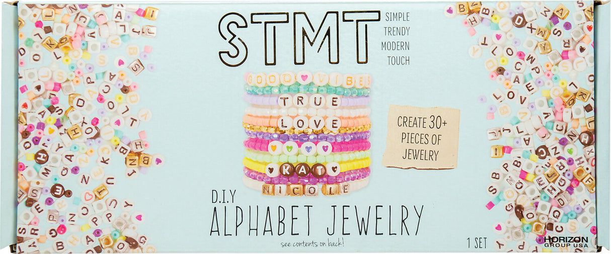 DIY Alphabet Jewelry